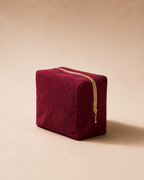 Trousse Élégance Aurora – Velours côtelé