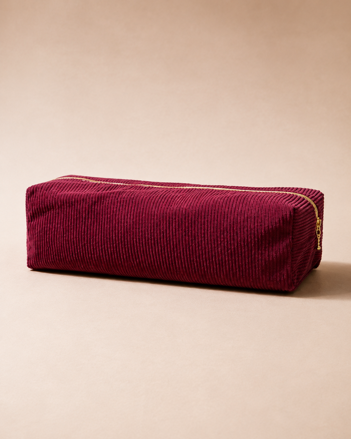 Trousse Élégance Aurora – Velours côtelé